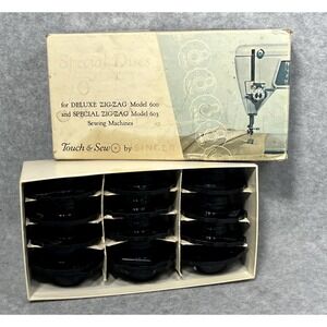 Vintage Singer Special Discs Model 600 603 Zig Zag Sewing Machine USA Part 21976